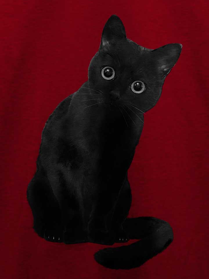 spooky-cute-cat-t-shirt bordeaux 4