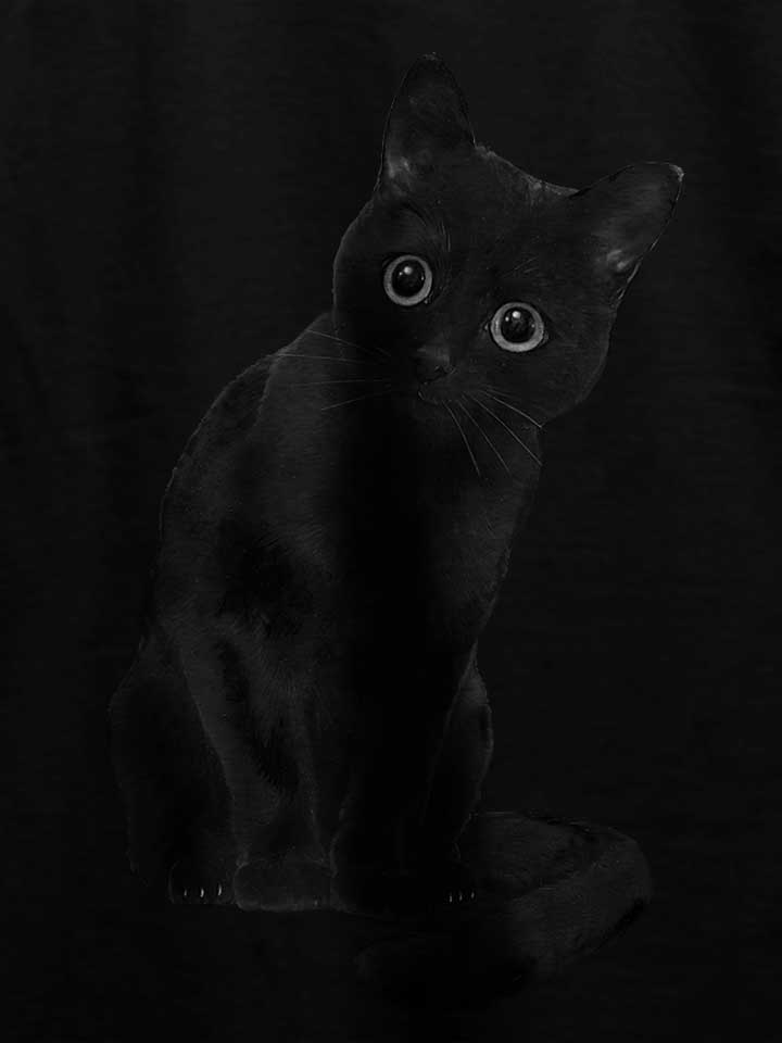 spooky-cute-cat-t-shirt schwarz 4