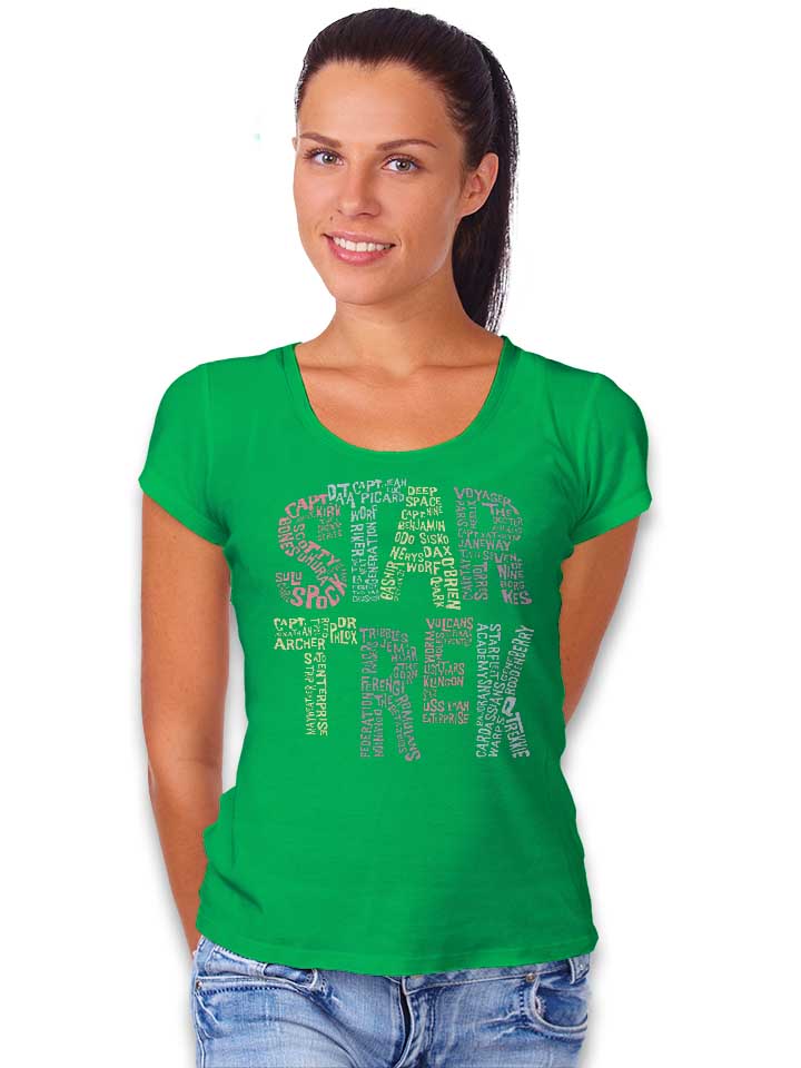star-cast-trek-damen-t-shirt gruen 2