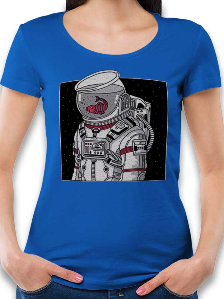 Star Fish Astronaut Damen T-Shirt royal L
