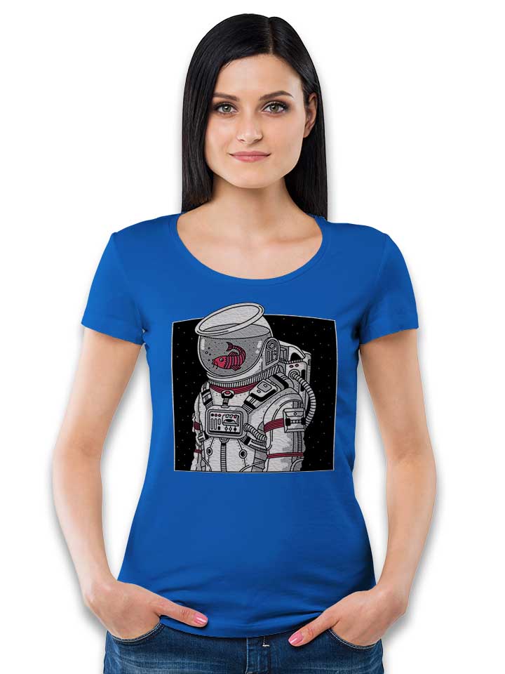 star-fish-astronaut-damen-t-shirt royal 2