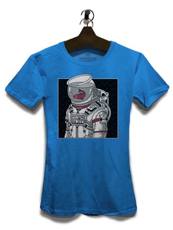star-fish-astronaut-damen-t-shirt royal 3