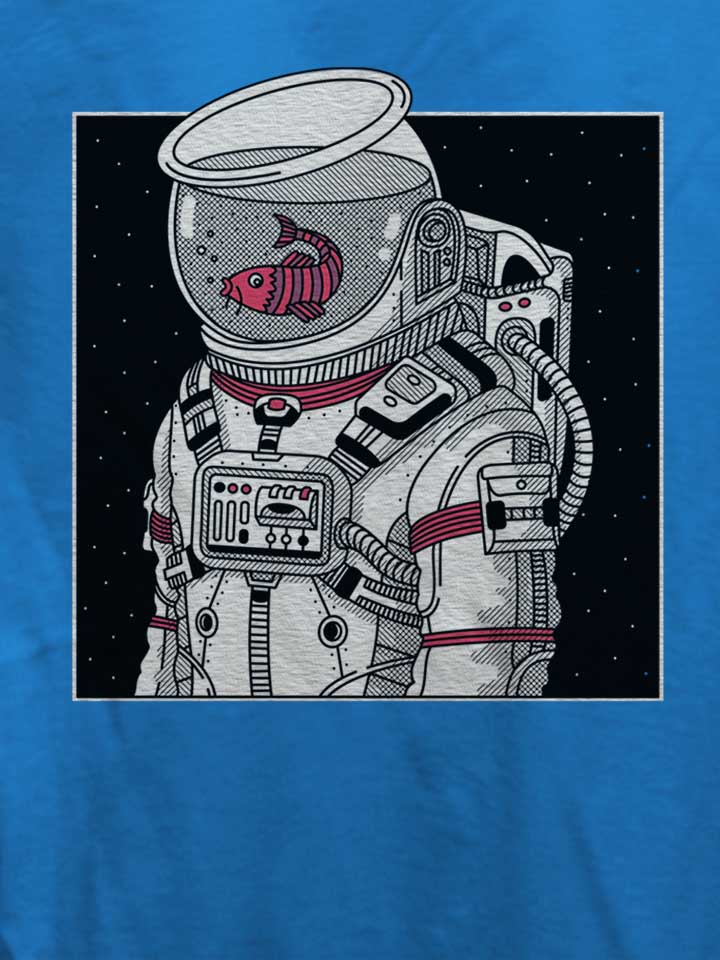 star-fish-astronaut-damen-t-shirt royal 4
