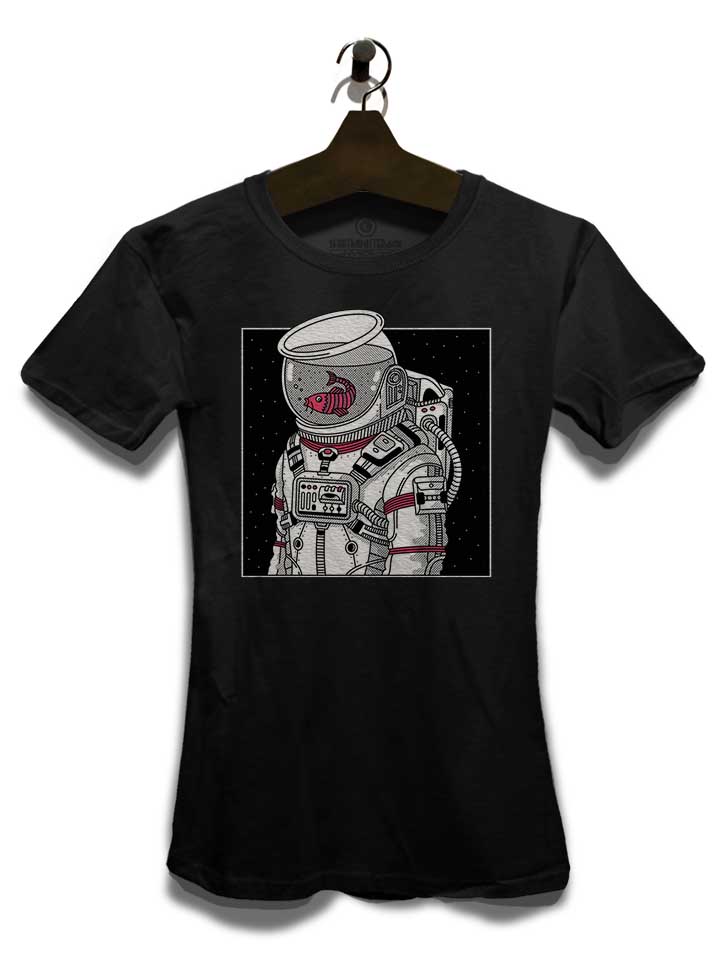 star-fish-astronaut-damen-t-shirt schwarz 3