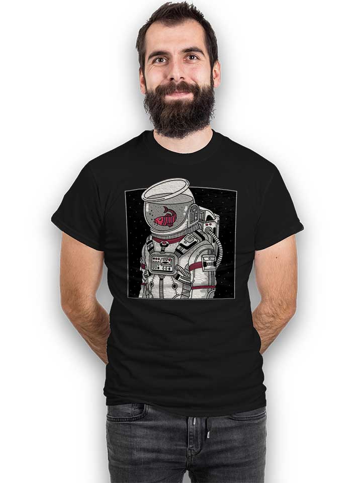 star-fish-astronaut-t-shirt schwarz 2