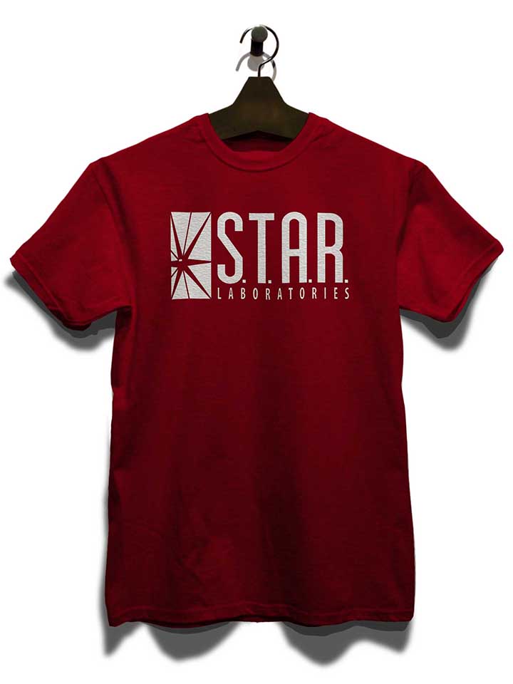 star-labs-logo-t-shirt bordeaux 3
