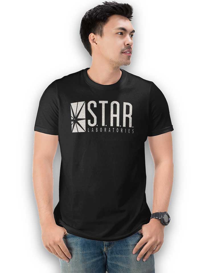 star-labs-logo-t-shirt schwarz 2