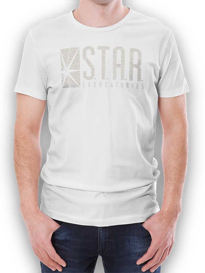 Star Labs Logo Kinder T-Shirt weiss 110 / 116