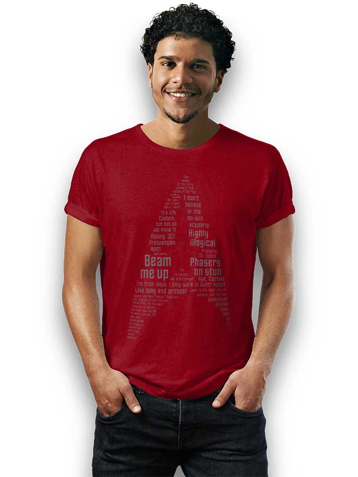 star-trek-quotes-logo-t-shirt bordeaux 2