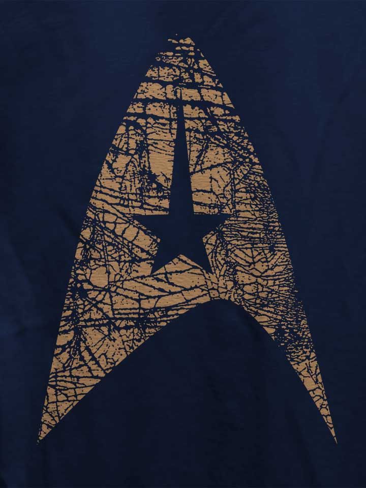 star-trek-vintage-logo-damen-t-shirt dunkelblau 4
