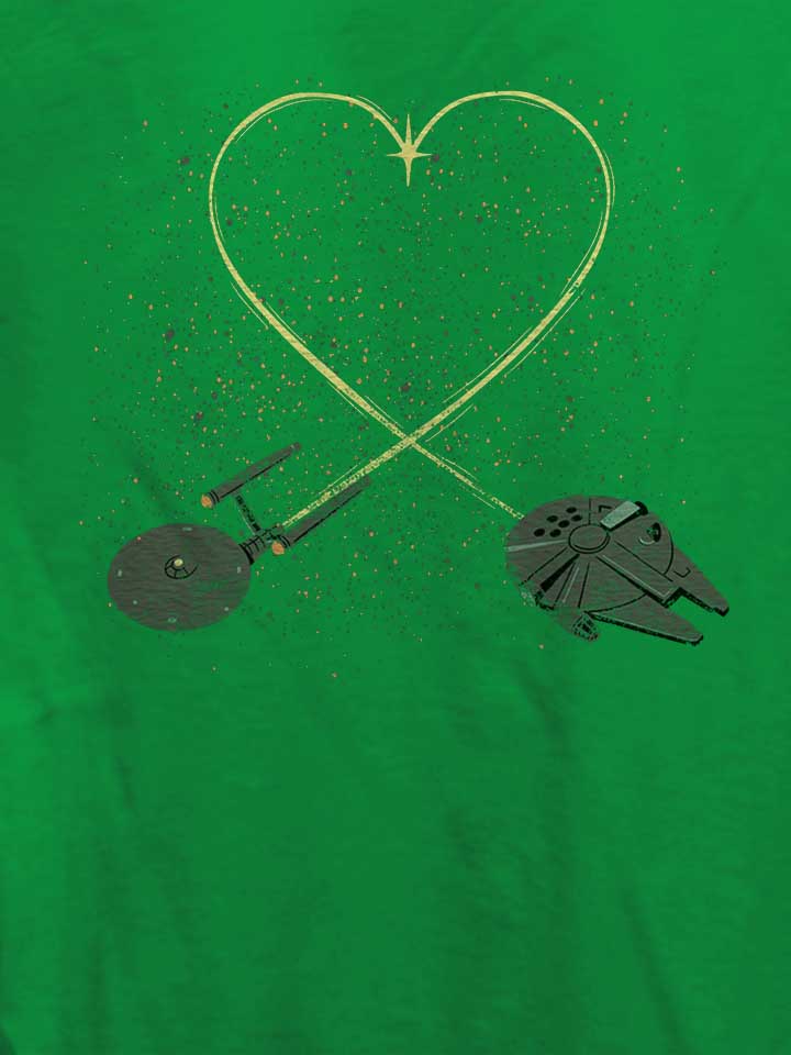star-trek-wars-love-damen-t-shirt gruen 4