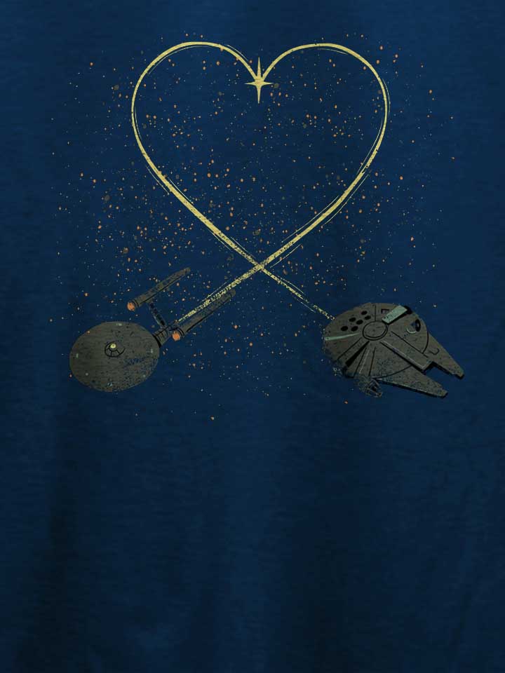 star-trek-wars-love-t-shirt dunkelblau 4