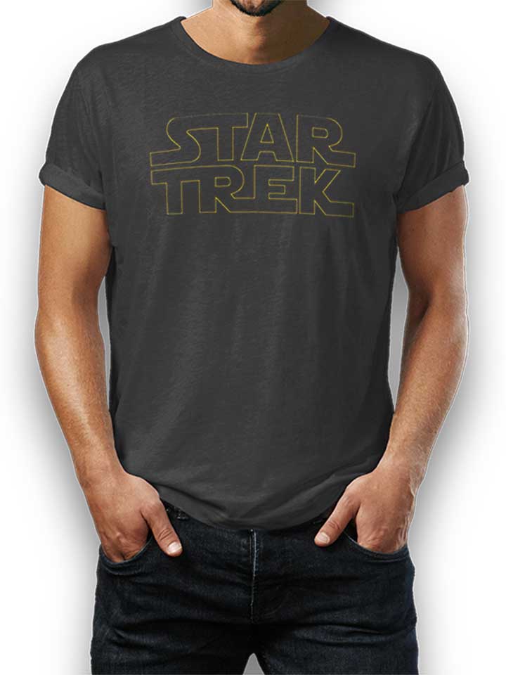 Star Trek Wars T-Shirt dunkelgrau L
