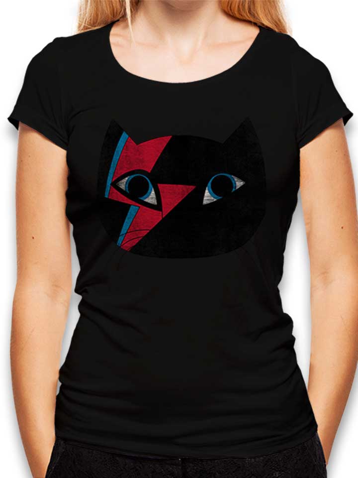 stardust-cat-damen-t-shirt schwarz 1