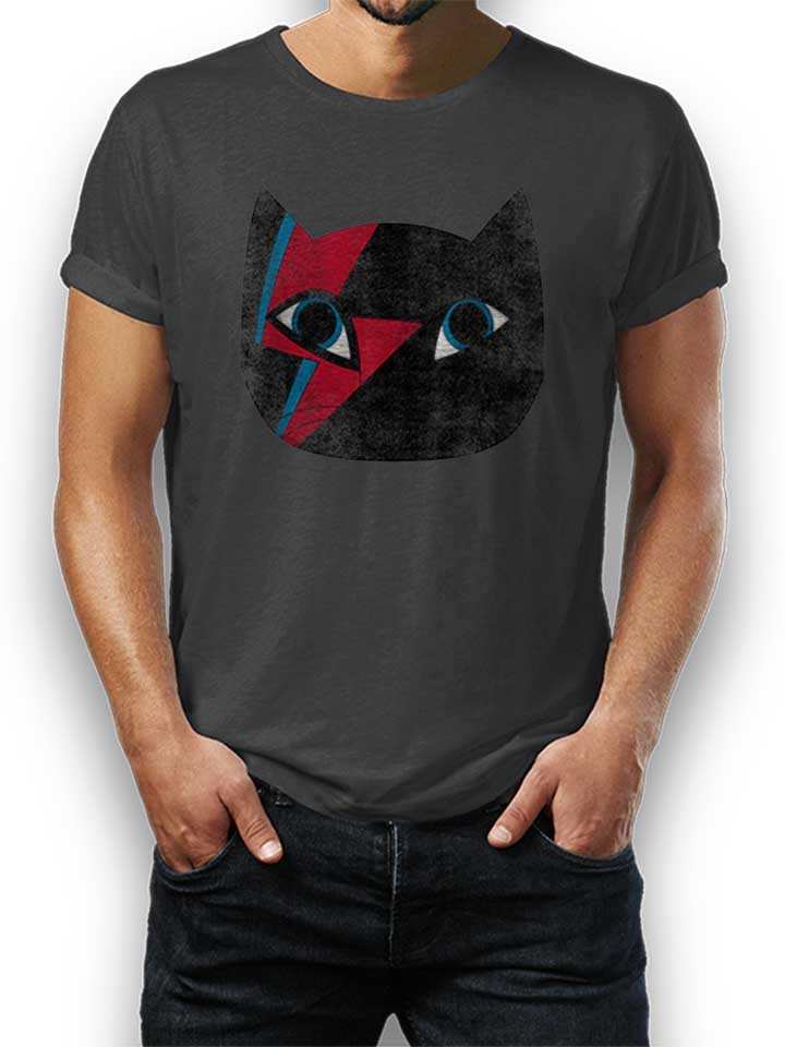 Stardust Cat T-Shirt dunkelgrau L
