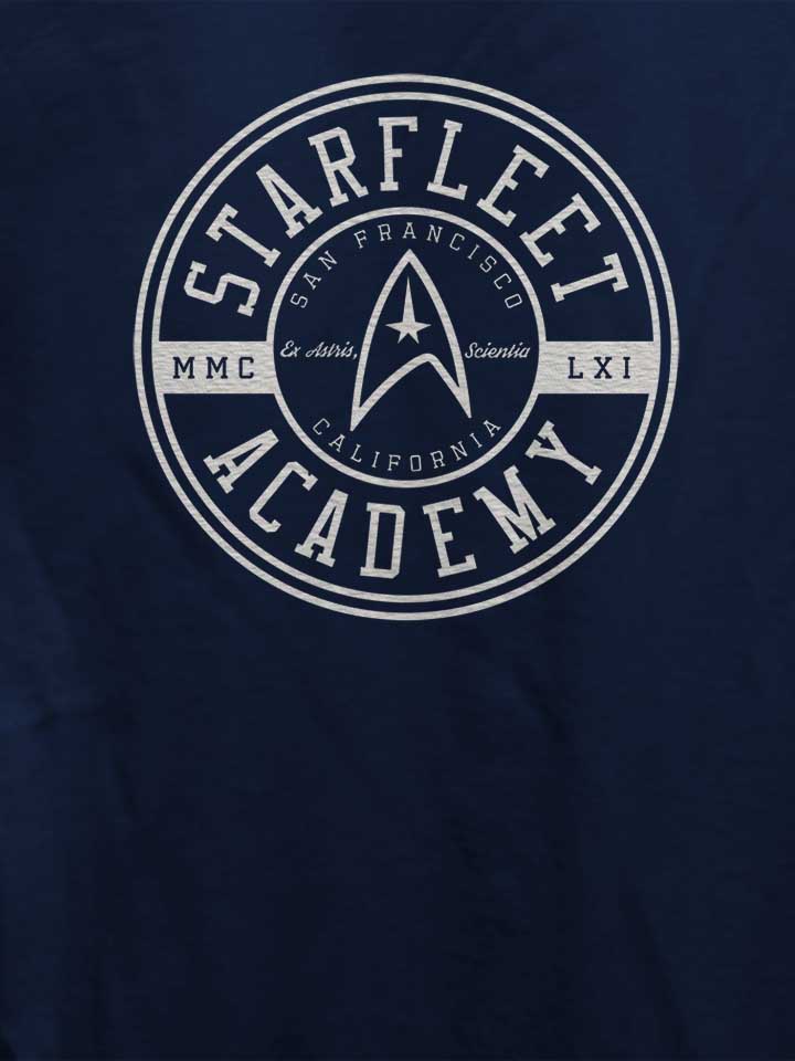 starfleet-academy-logo-damen-t-shirt dunkelblau 4