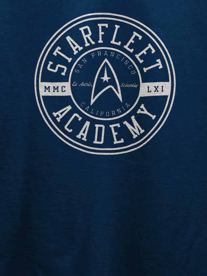 starfleet-academy-logo-t-shirt dunkelblau 4