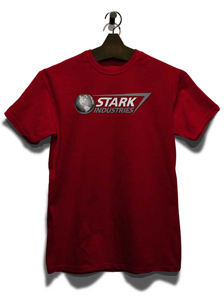 stark-industries-t-shirt bordeaux 3