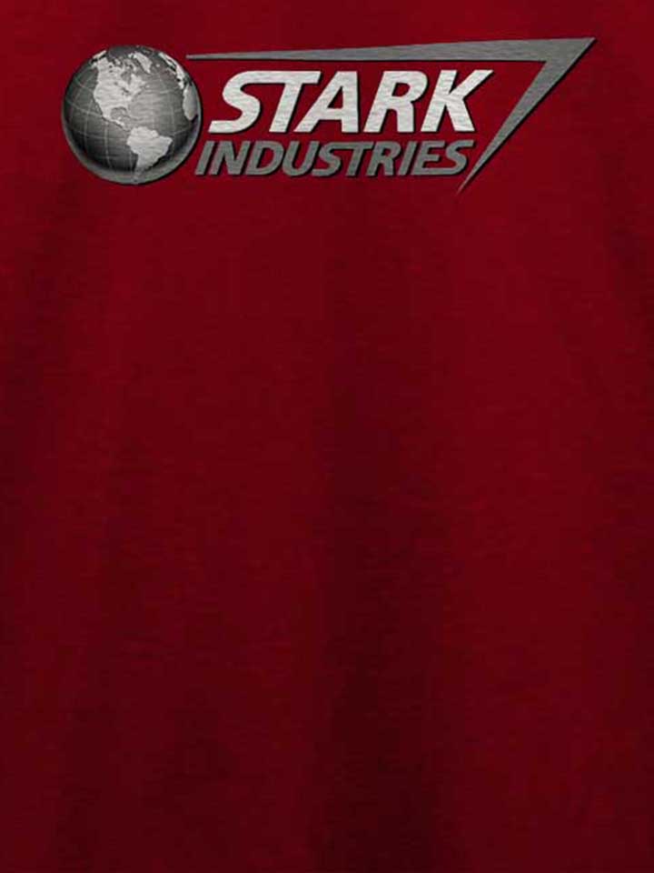 stark-industries-t-shirt bordeaux 4