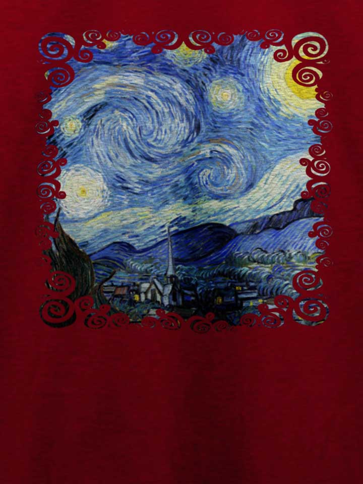 starry-night-vincent-van-gogh-t-shirt bordeaux 4