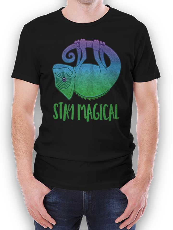 Stay Magical Chameleon T-Shirt black L