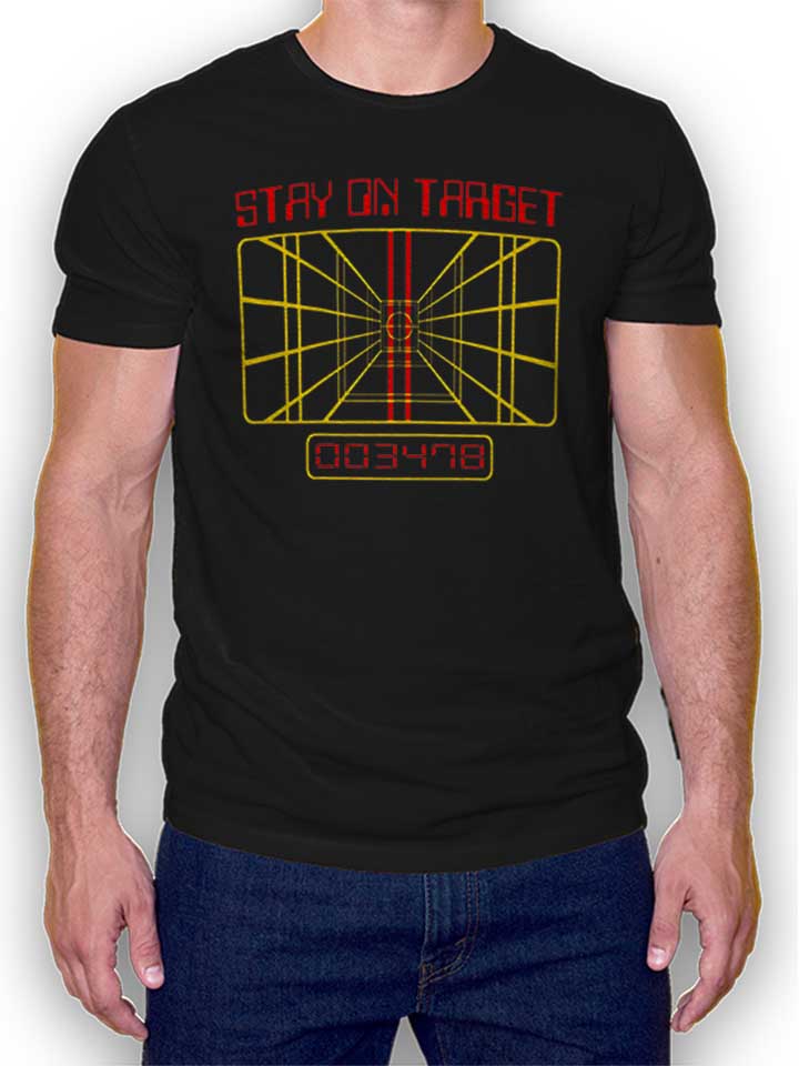 Stay On Target T-Shirt schwarz L