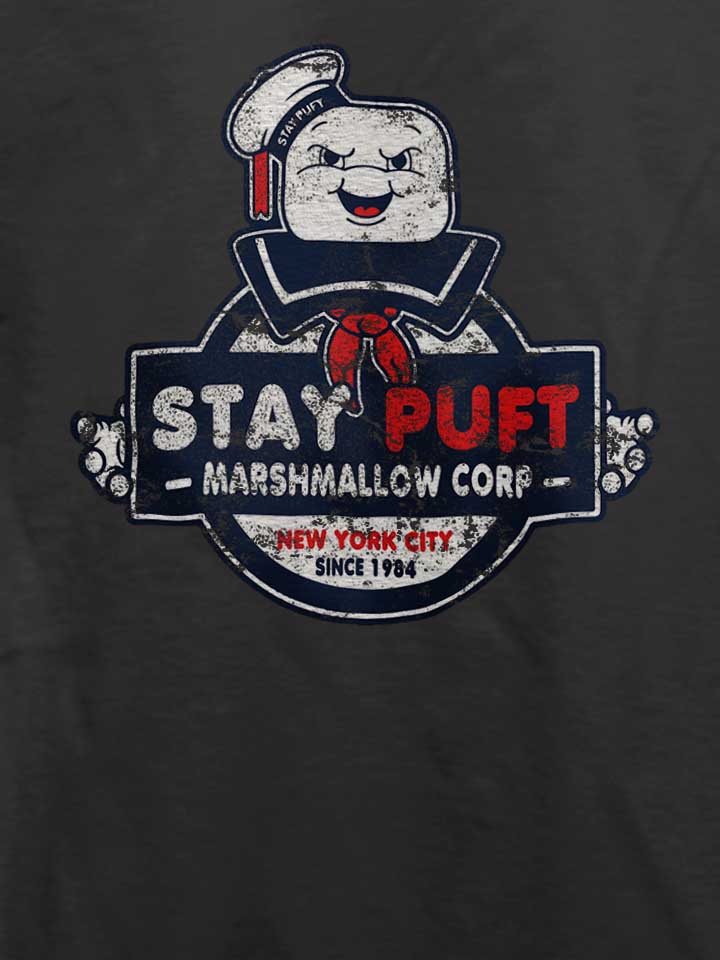 stay-puft-marshmallow-t-shirt dunkelgrau 4