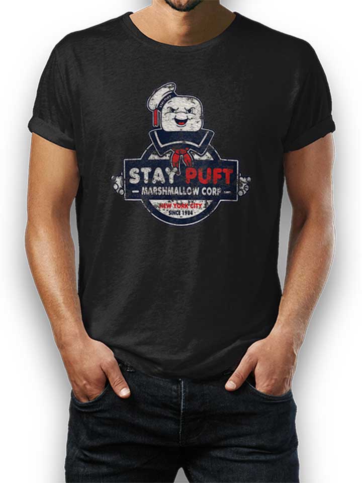 stay-puft-marshmallow-t-shirt schwarz 1