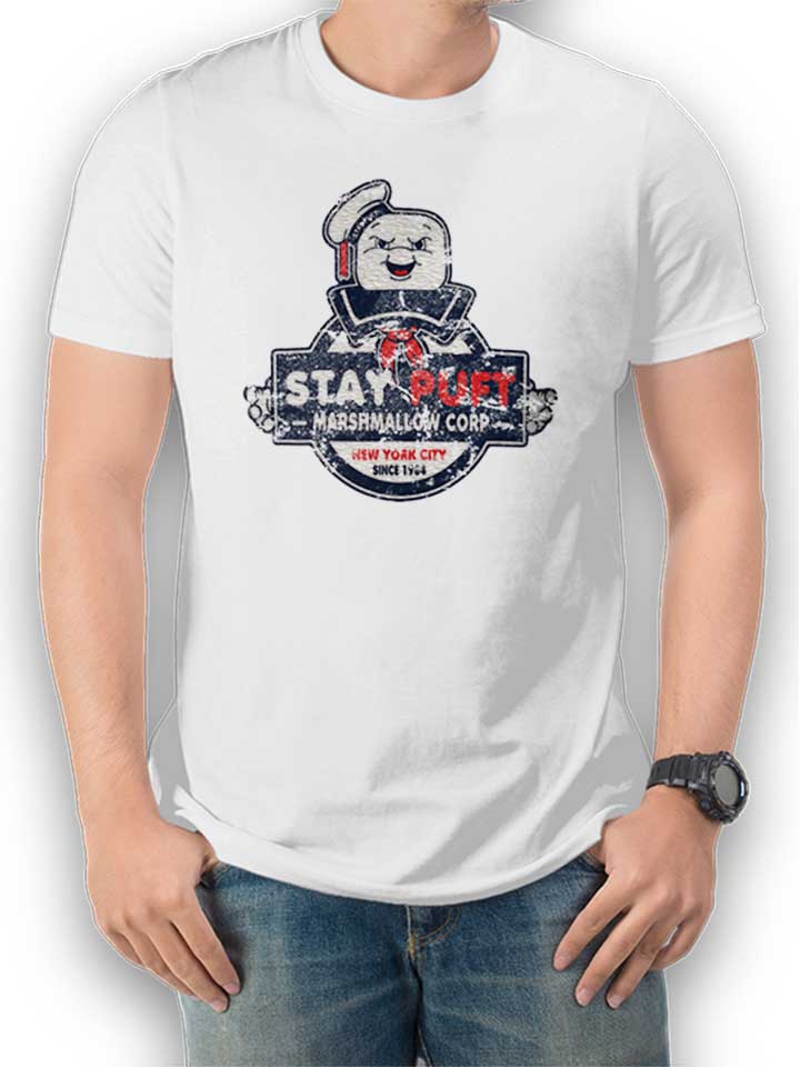 Stay Puft Marshmallow T-Shirt weiss L