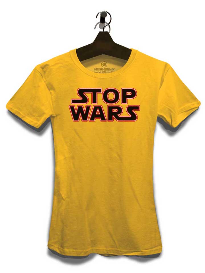stop-wars-damen-t-shirt gelb 3