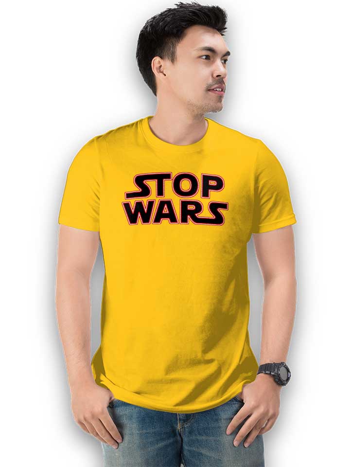 stop-wars-t-shirt gelb 2