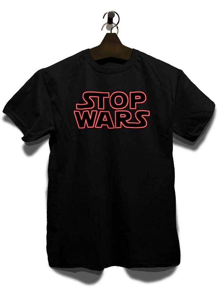 stop-wars-t-shirt schwarz 3