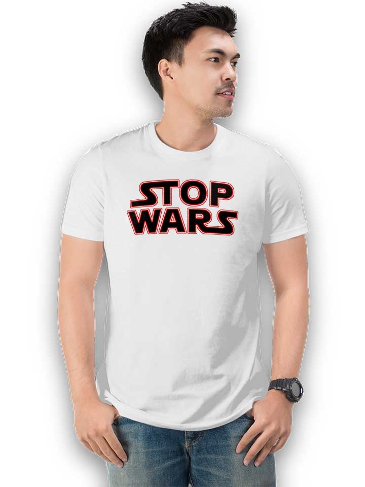 stop-wars-t-shirt weiss 2