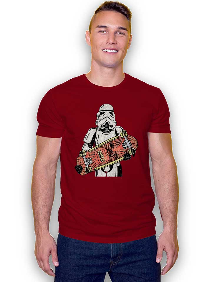 storm-trooper-wookie-skater-t-shirt bordeaux 2