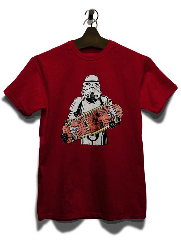 storm-trooper-wookie-skater-t-shirt bordeaux 3