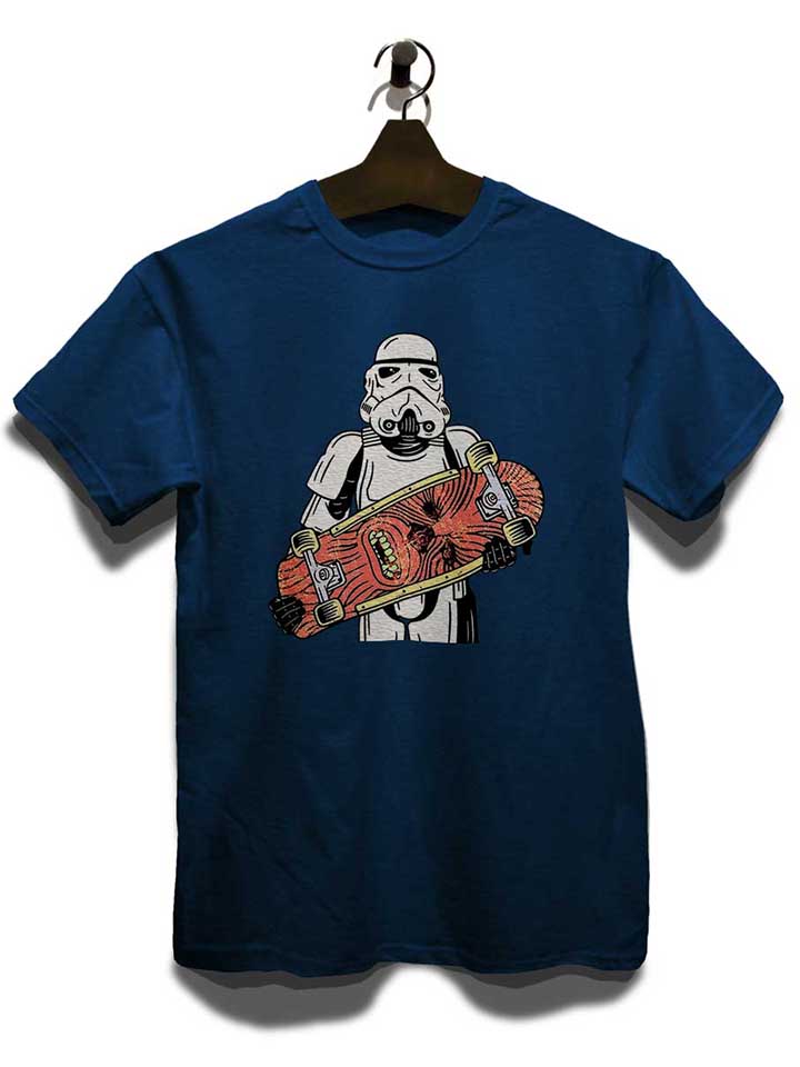 storm-trooper-wookie-skater-t-shirt dunkelblau 3