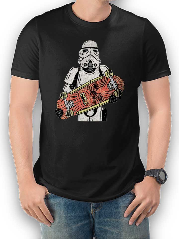 storm-trooper-wookie-skater-t-shirt schwarz 1