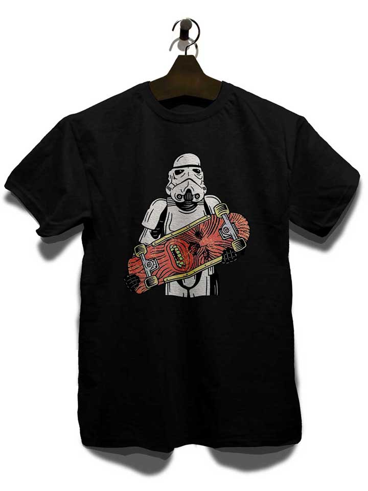 storm-trooper-wookie-skater-t-shirt schwarz 3