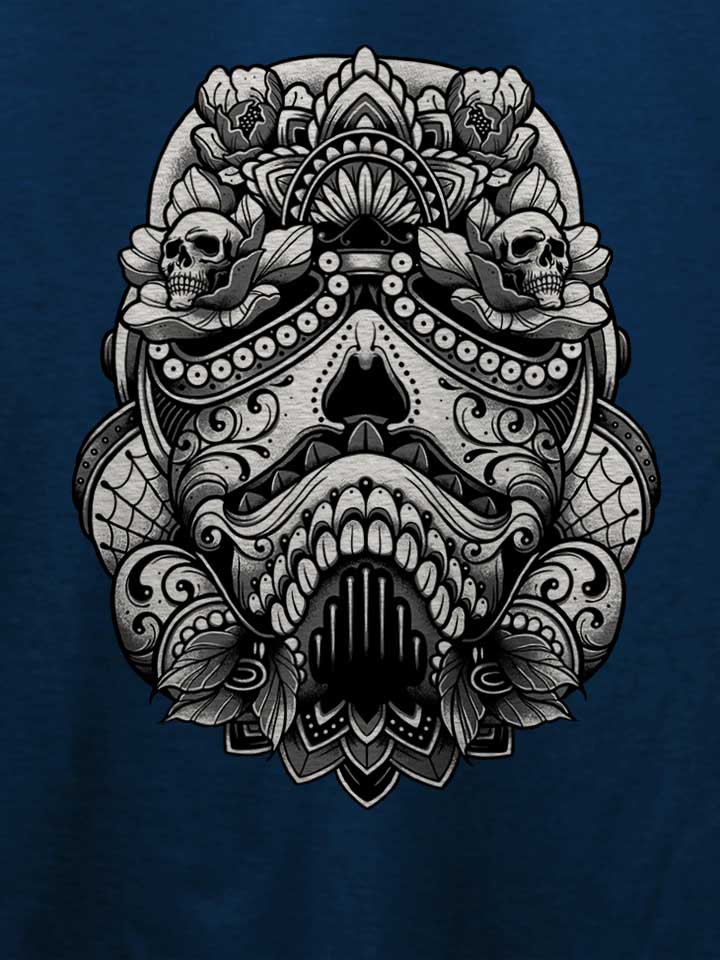 stormtrooper-helmet-art-t-shirt dunkelblau 4