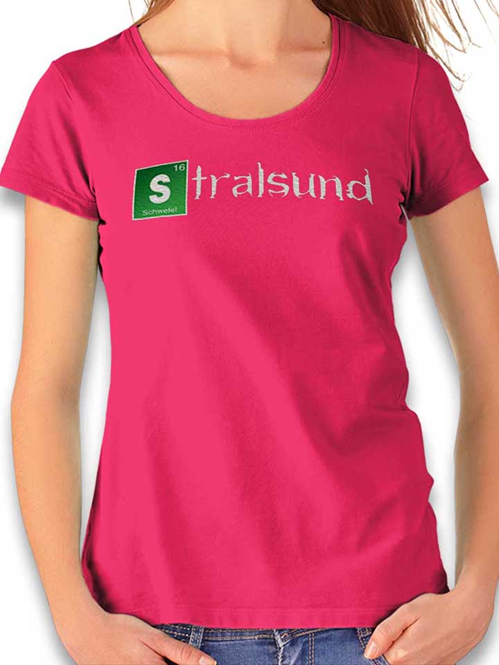Stralsund Damen T-Shirt fuchsia L