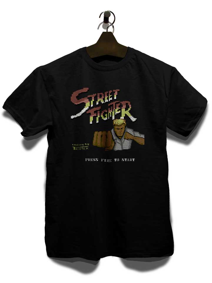 streetfighter-t-shirt schwarz 3