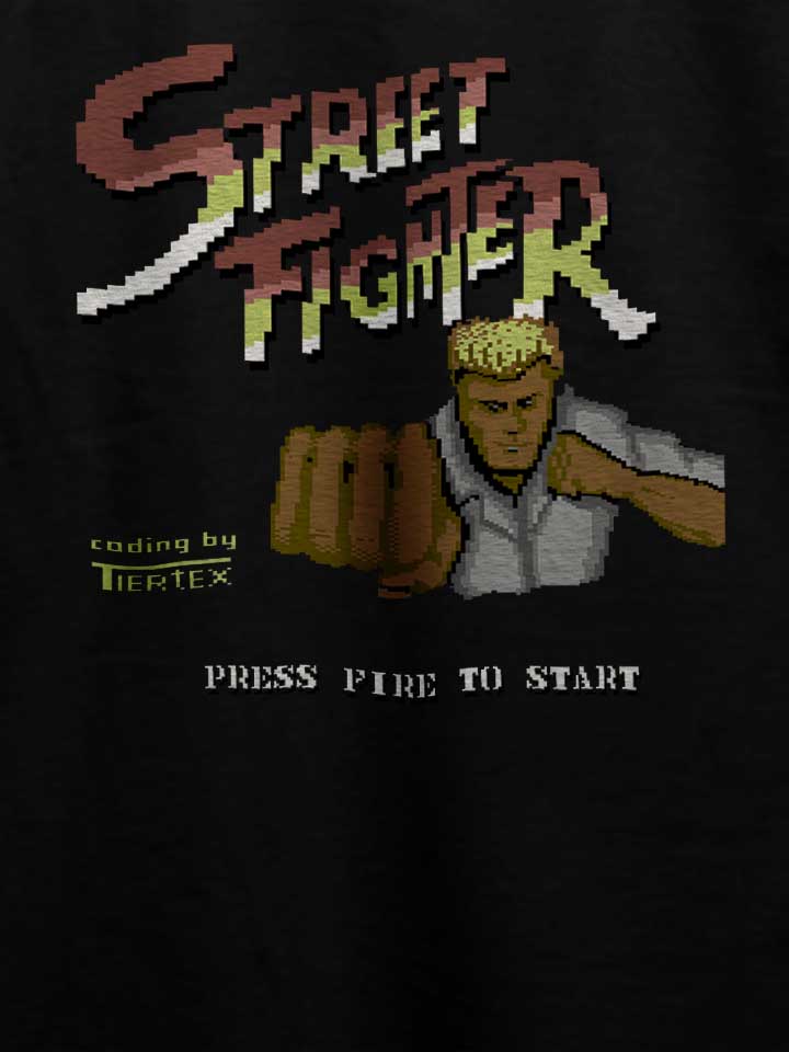 streetfighter-t-shirt schwarz 4
