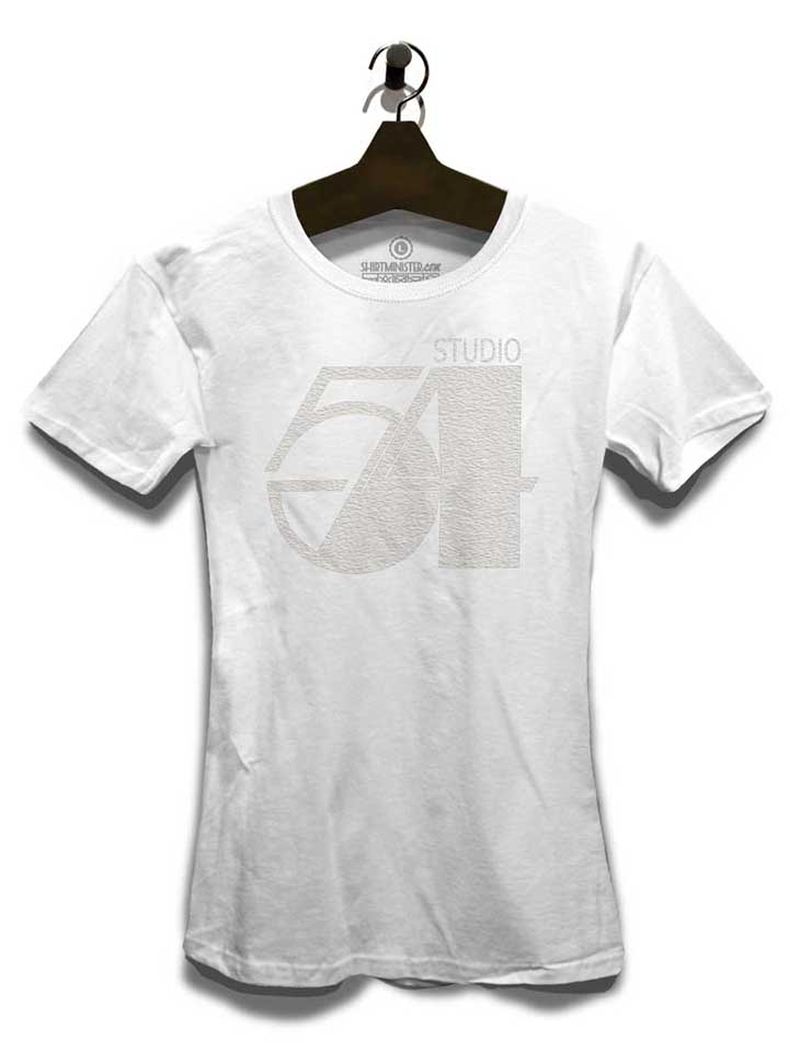 studio54-logo-weiss-damen-t-shirt weiss 3