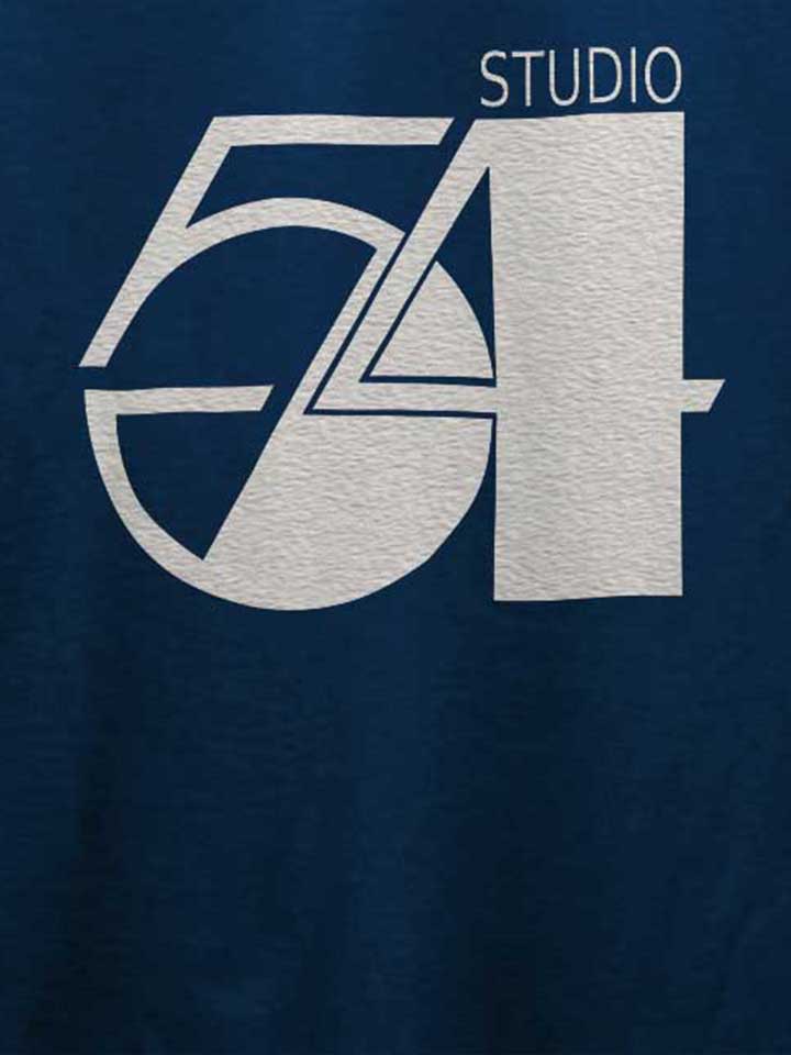 studio54-logo-weiss-t-shirt dunkelblau 4