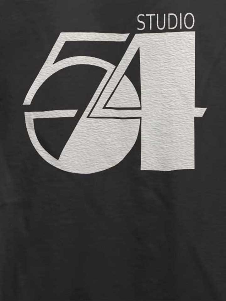 studio54-logo-weiss-t-shirt dunkelgrau 4