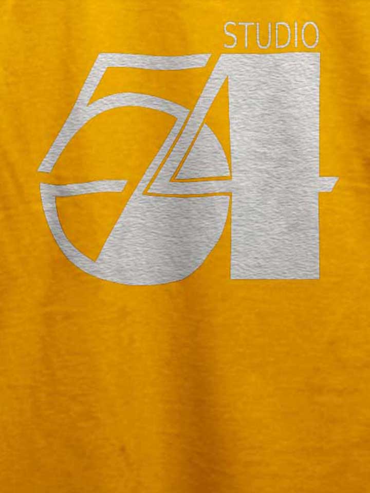 studio54-logo-weiss-t-shirt gelb 4