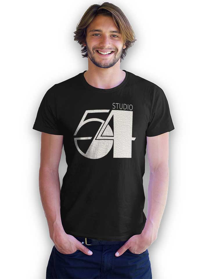 studio54-logo-weiss-t-shirt schwarz 2