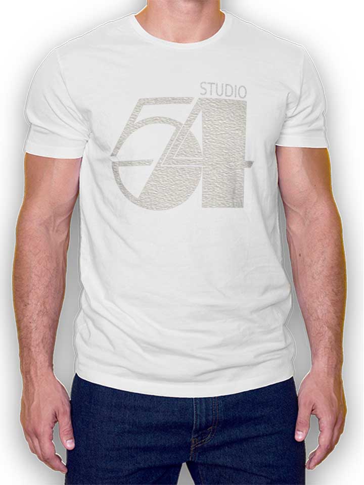 Studio54 Logo Weiss T-Shirt weiss L