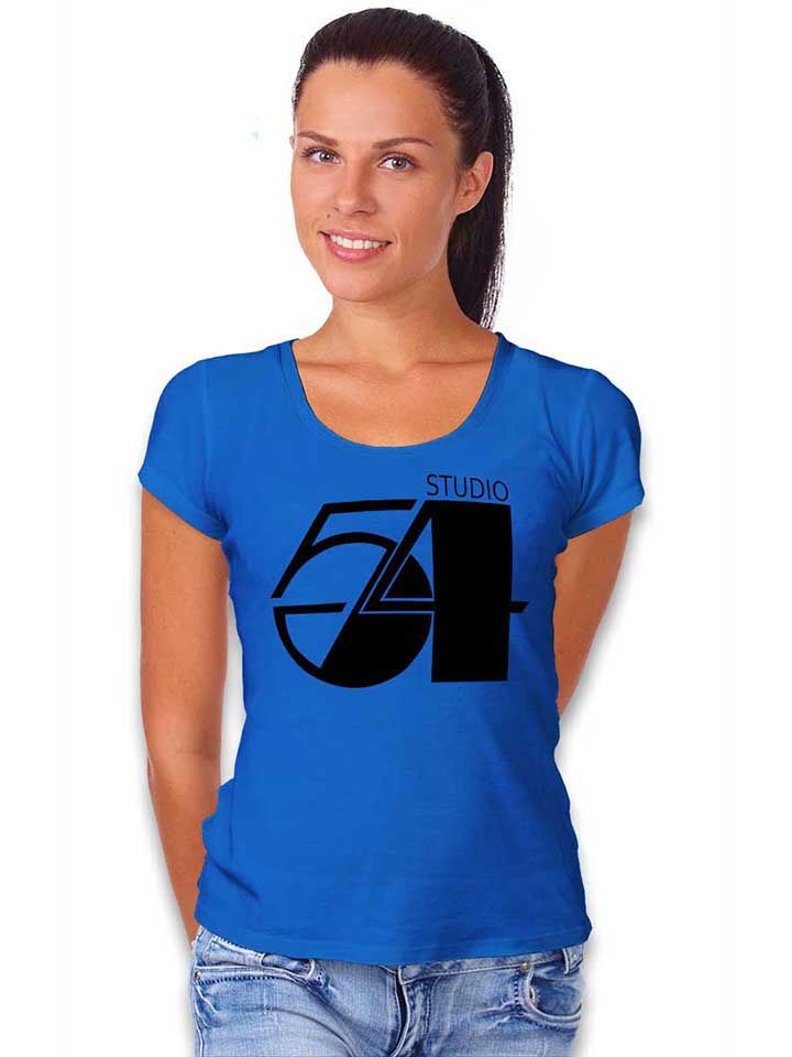 studio54-logo-damen-t-shirt royal 2