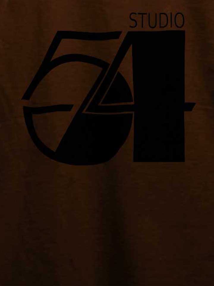 studio54-logo-t-shirt braun 4